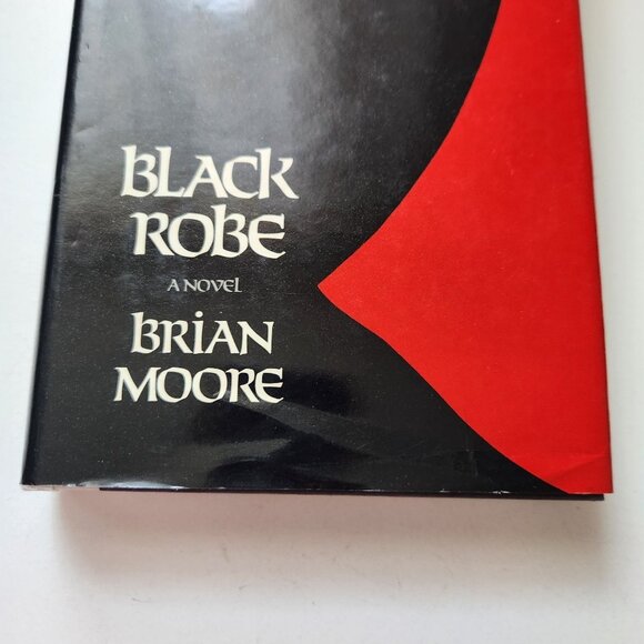 Black Robe By Brian Moore 1985 First Edition Hardcover Novel - Picture 3 of 14